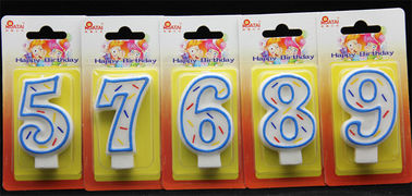 Creative Hygienic 4 Minutes Numeral Birthday Candles